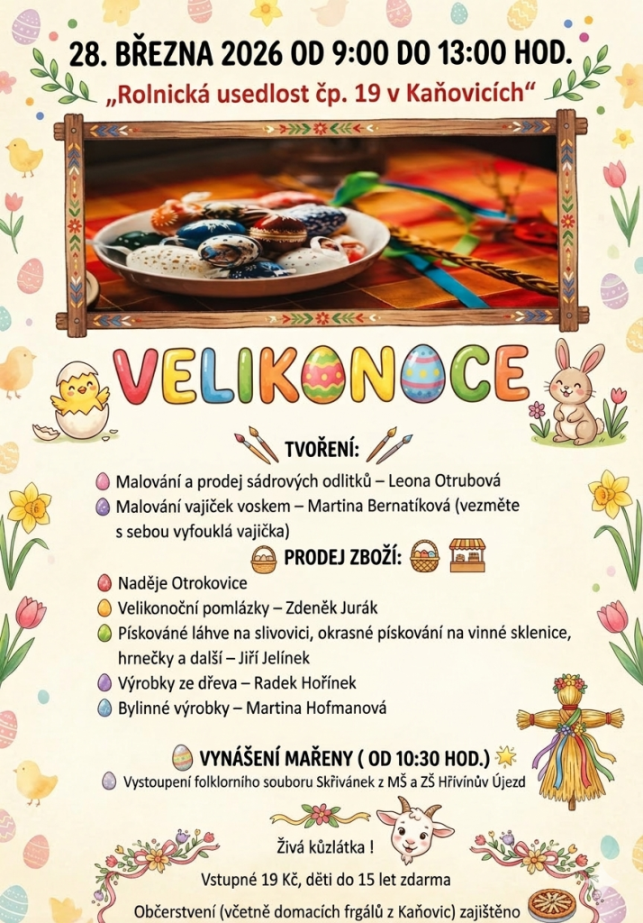 Velikonoce na&nbsp;usedlosti čp.19