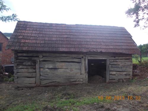 Sušárna na&nbsp;původním místě (čp.32) rok 2013